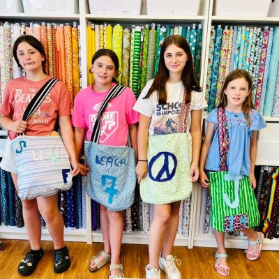 Spring Friday 1-3pm Kids Sewing Studio (Private School and Homeschool)